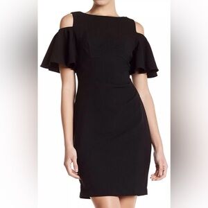 ELIZA J/ Black Cocktail Dress. NWT.SZ 12